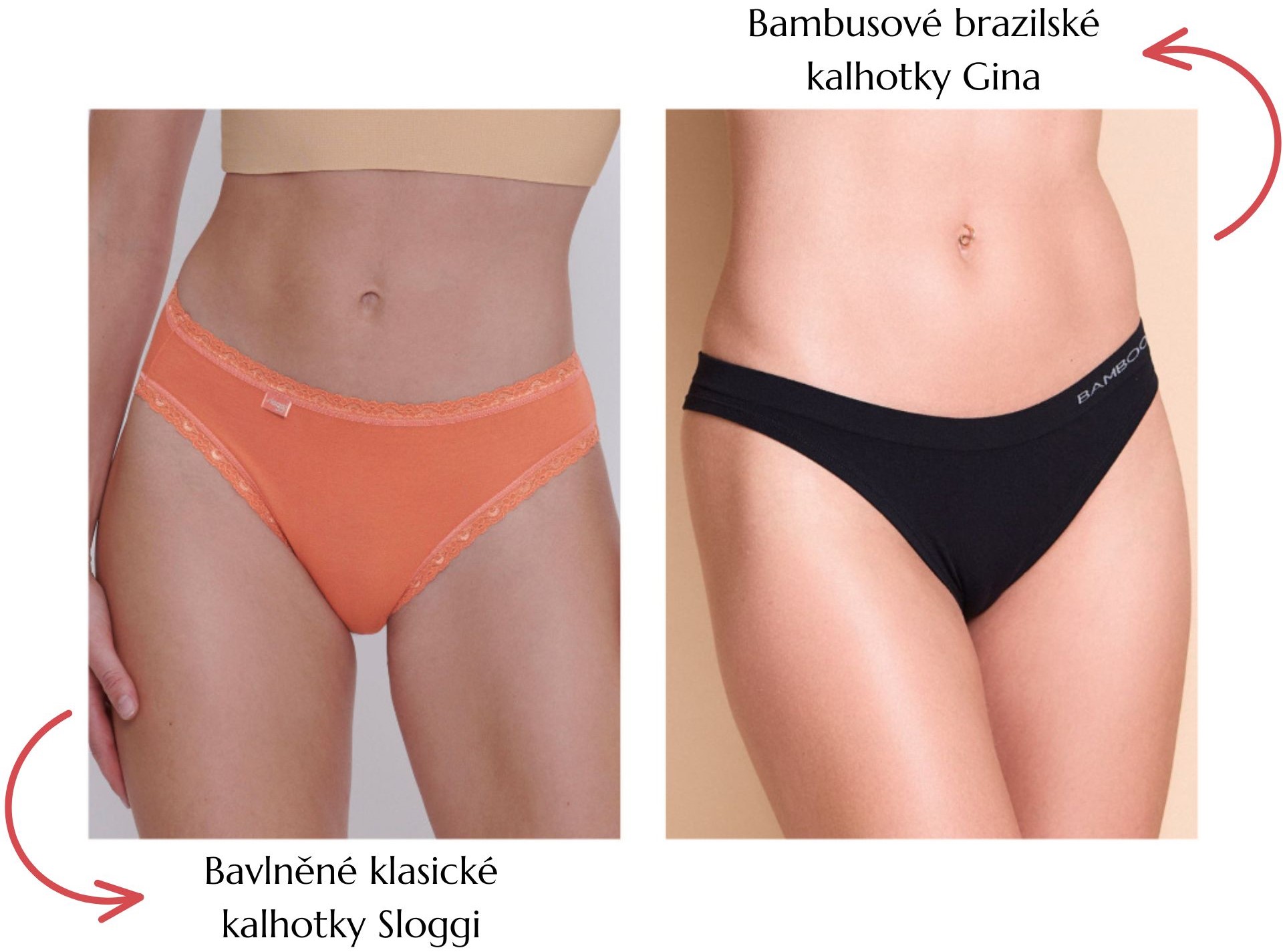 Kalhotky z přírodních materiálů